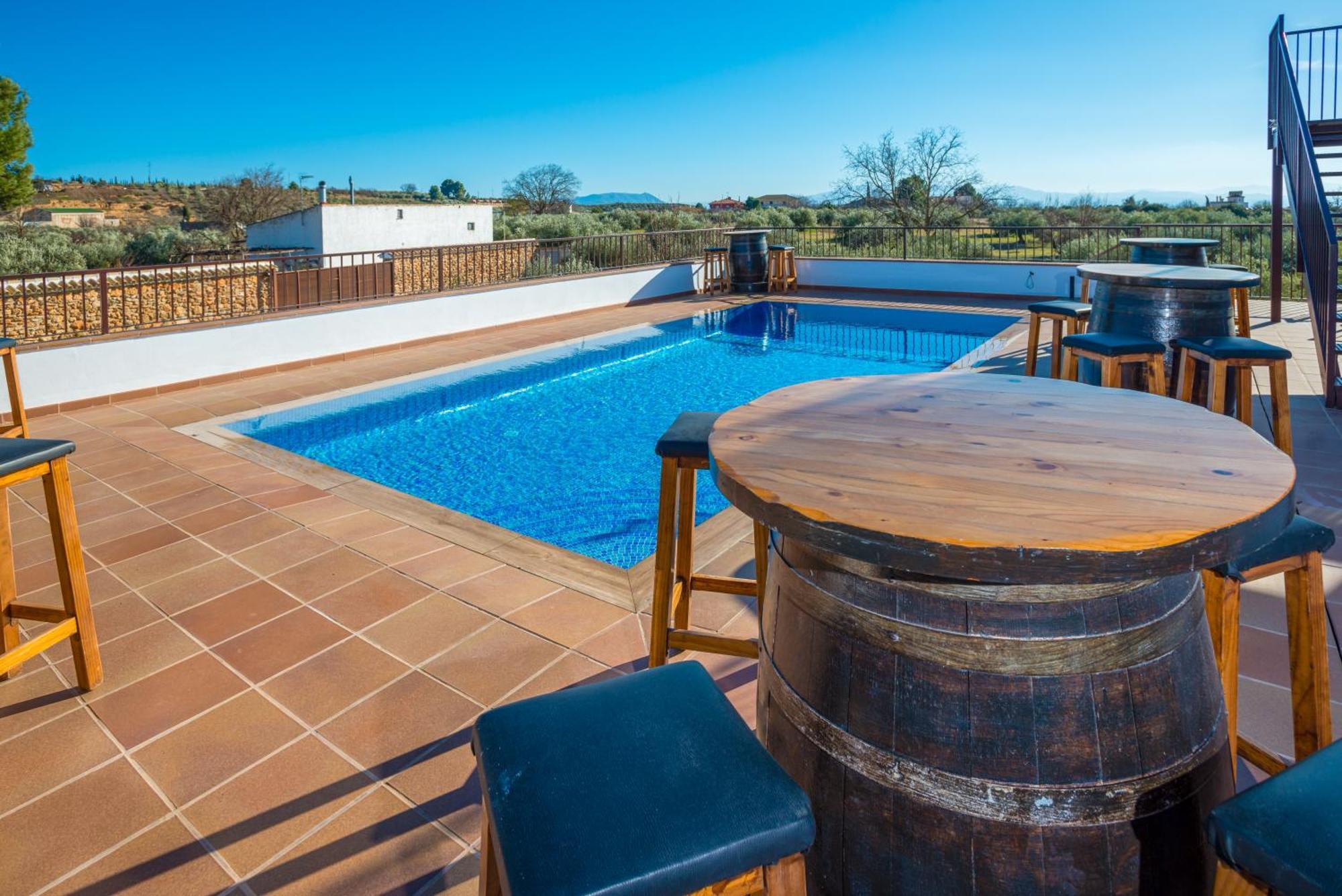 Apartamentos Turisticos Rurales Camino Rio Peralta Посо-Алькон Экстерьер фото