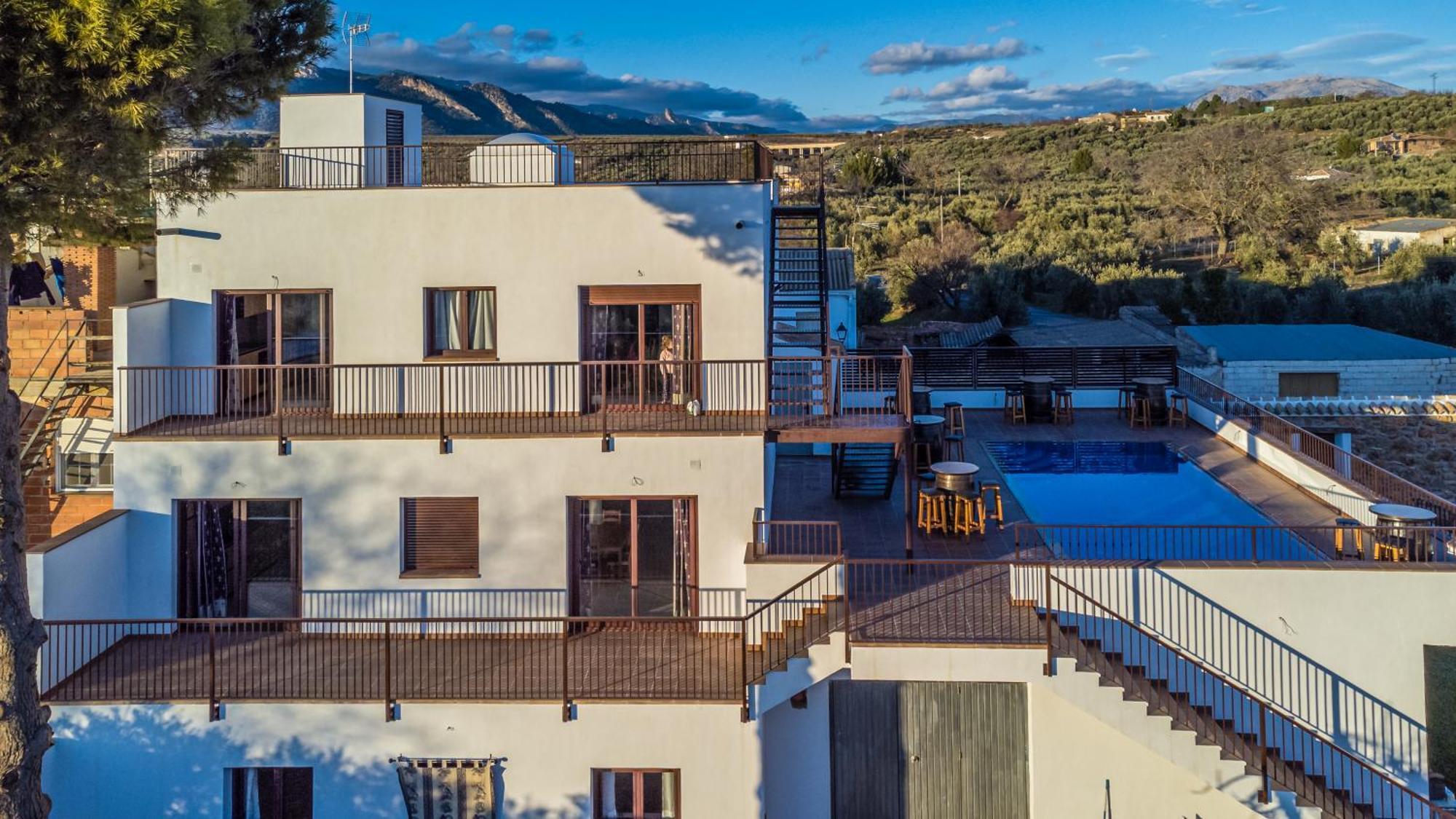 Apartamentos Turisticos Rurales Camino Rio Peralta Посо-Алькон Экстерьер фото