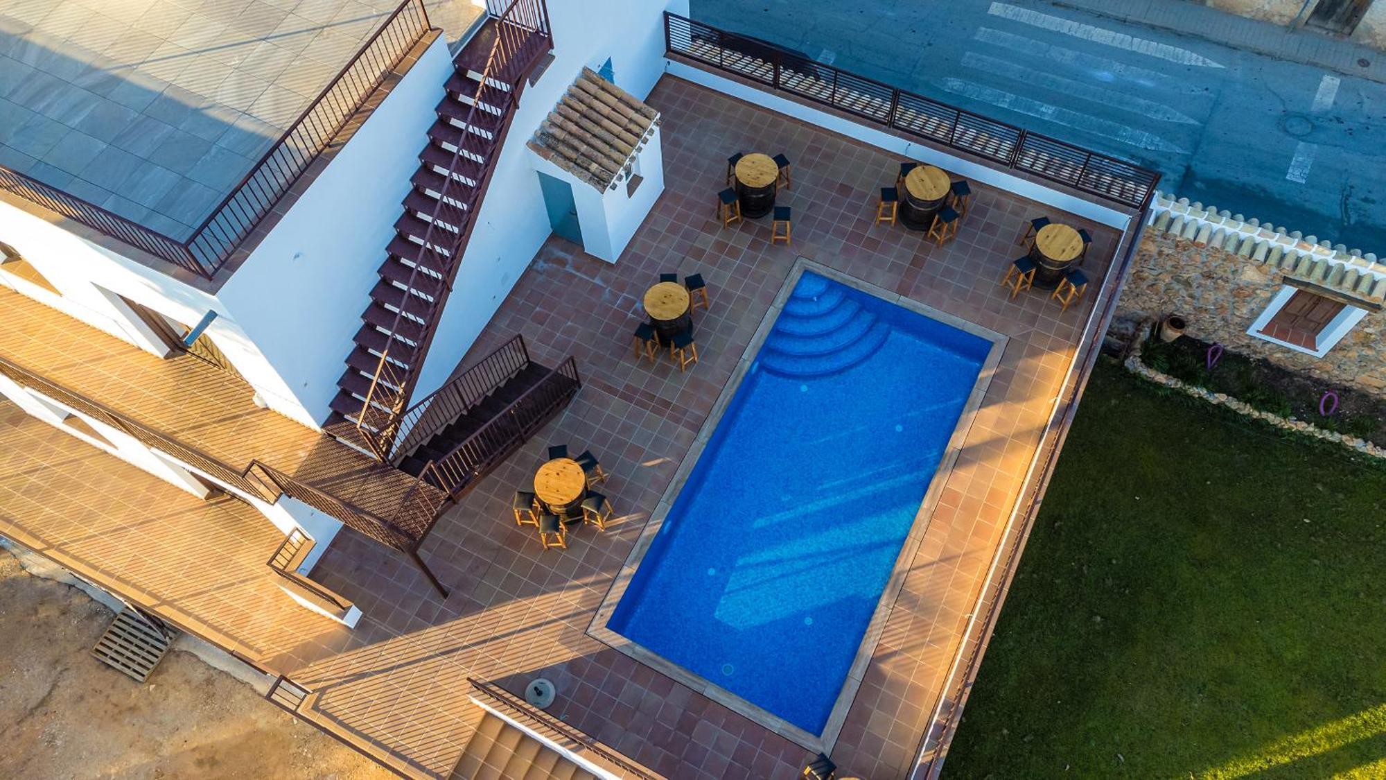 Apartamentos Turisticos Rurales Camino Rio Peralta Посо-Алькон Экстерьер фото