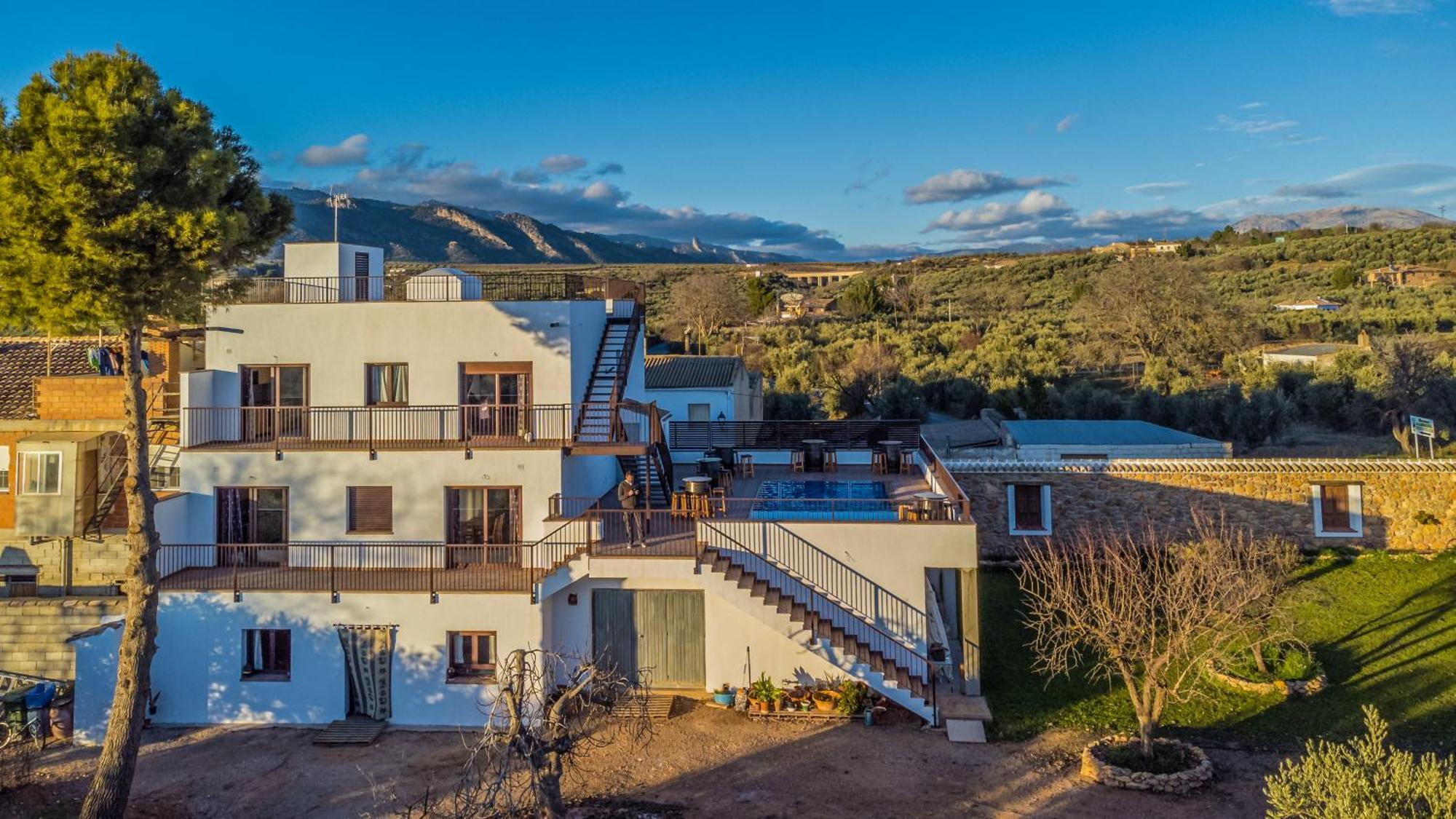 Apartamentos Turisticos Rurales Camino Rio Peralta Посо-Алькон Экстерьер фото