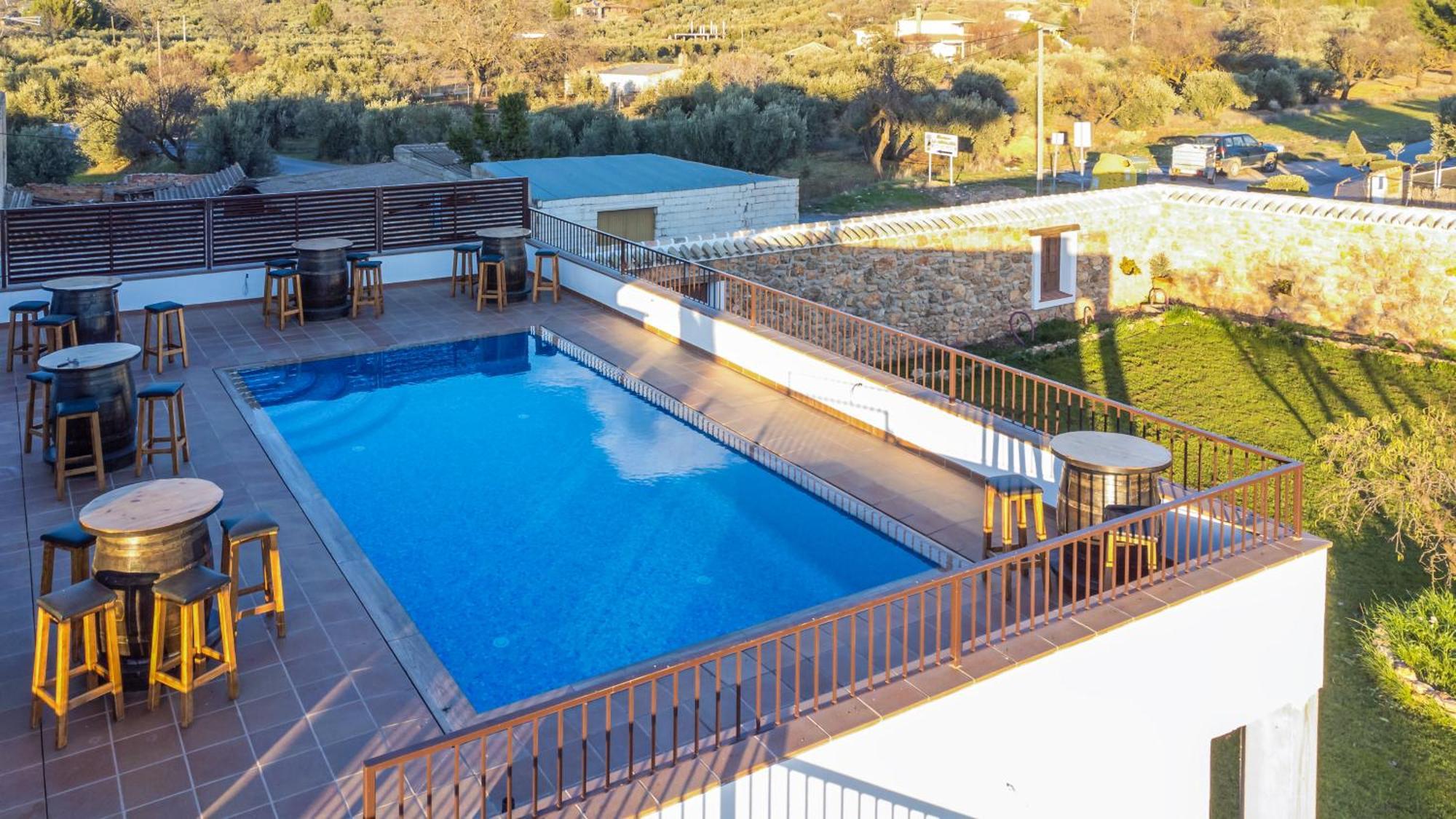 Apartamentos Turisticos Rurales Camino Rio Peralta Посо-Алькон Экстерьер фото
