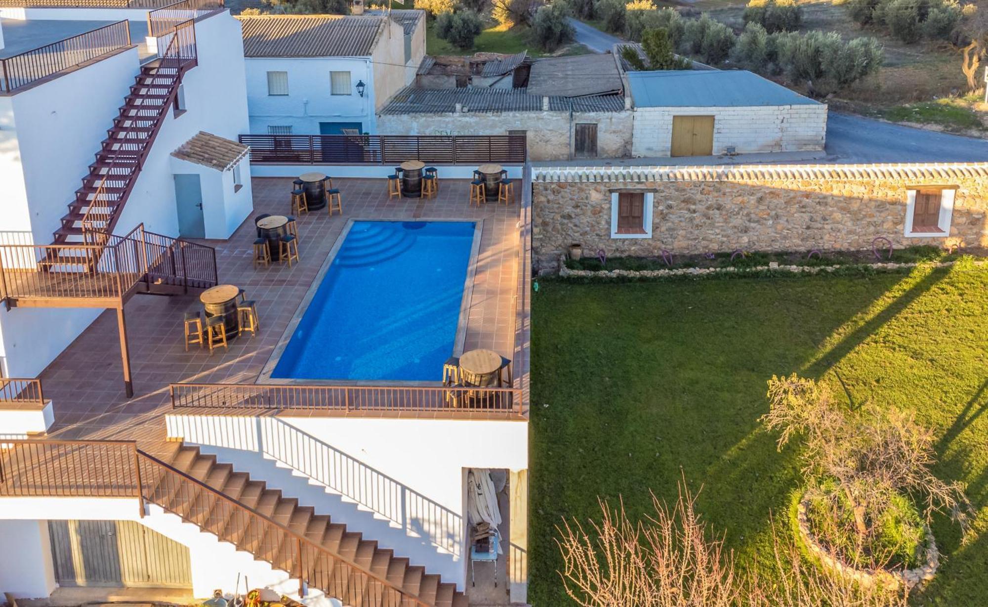 Apartamentos Turisticos Rurales Camino Rio Peralta Посо-Алькон Экстерьер фото